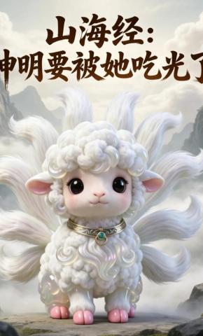 短剧《山海经：神明要被她吃光》海报