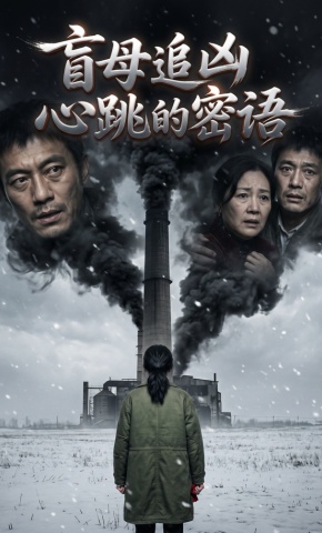 短剧《盲母追凶，心跳的密语》海报
