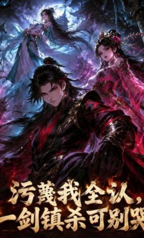 短剧《污蔑我全认，一剑镇杀可别哭》海报