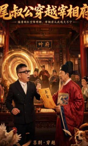 短剧《尾叔公穿越宰相府》海报