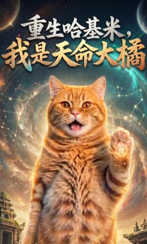 短剧《重生哈基米，我是天命大橘》海报
