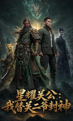 短剧《星耀关公：我替关二爷封神》海报