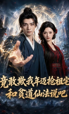 短剧《竟敢欺我年迈抢祖宅，和贫道仙法说吧》海报
