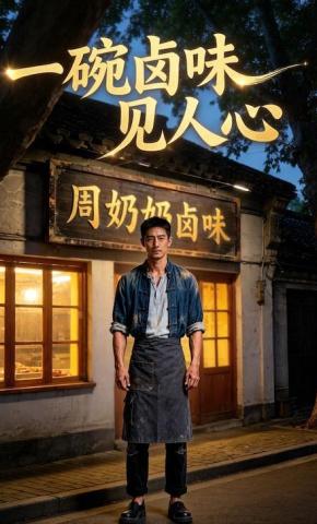 短剧《一碗卤味见人心》海报