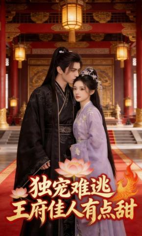 短剧《独宠难逃：王府佳人有点甜》海报