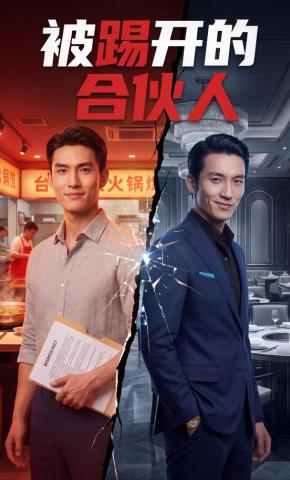 短剧《被踢开的合伙人》海报
