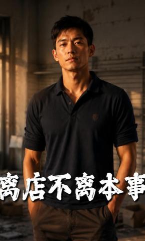 短剧《离店不离本事》海报