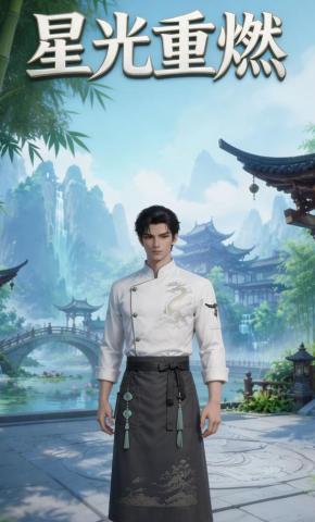 短剧《星光重燃》海报