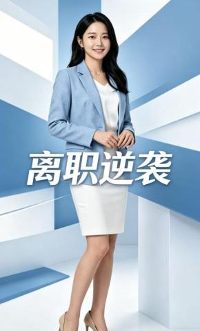 短剧《离职逆袭》海报