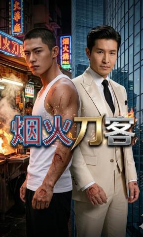 短剧《烟火刀客》海报