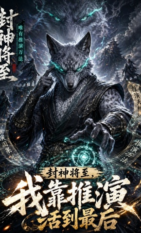 短剧《封神将至，我靠推演活到最后》海报