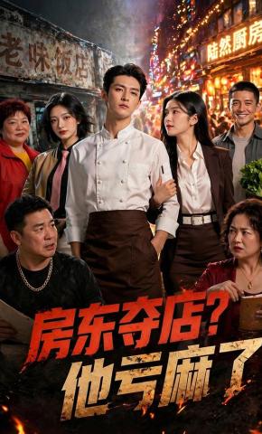 短剧《房东夺店？他亏麻了》海报