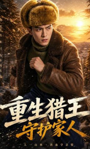 短剧《重生猎王守护家人》海报