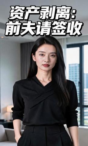 短剧《资产剥离：前夫请签收》海报