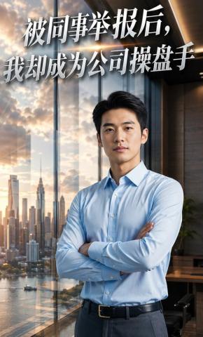 短剧《被同事举报后，我却成为公司操盘手》海报
