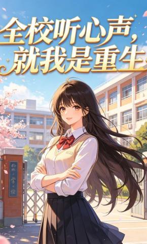 短剧《全校听心声，就我是重生》海报
