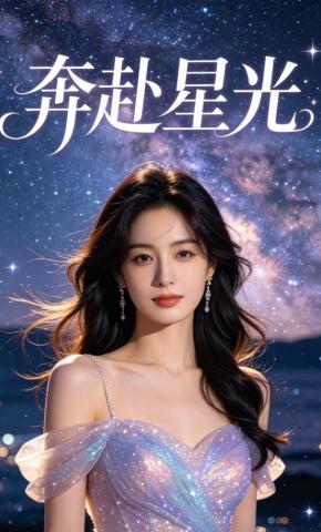 短剧《奔赴星光》海报