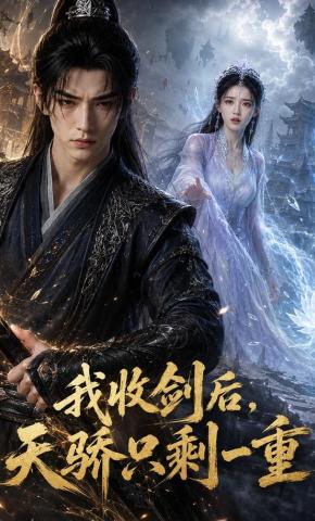 短剧《我收剑后，天骄只剩一重》海报