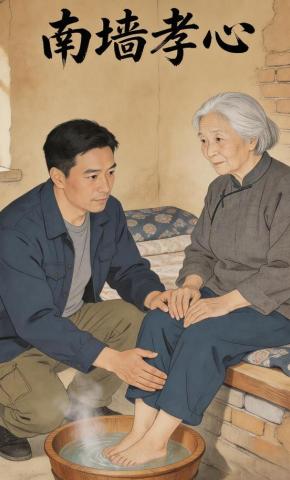 短剧《南墙孝心》海报