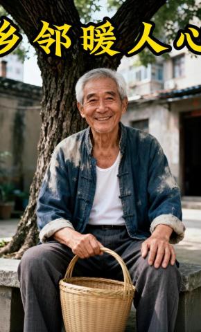 短剧《乡邻暖人心》海报