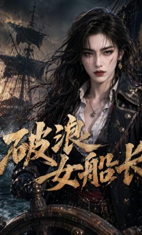 短剧《破浪女船长》海报