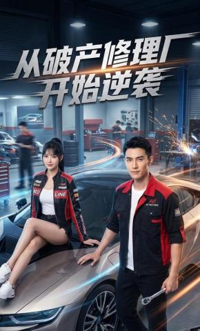 短剧《从破产修理厂开始逆袭》海报
