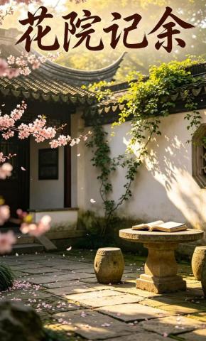 短剧《花院记余》海报