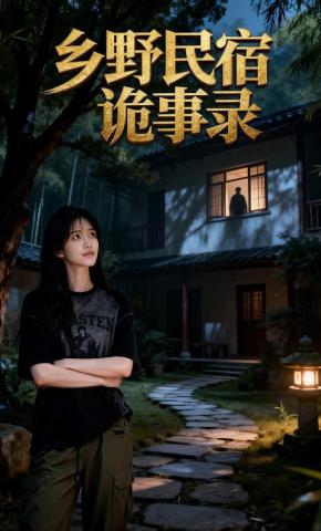 短剧《乡野民宿诡事录》海报
