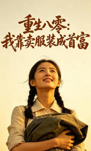 短剧《重生八零：我靠卖服装成首富》海报