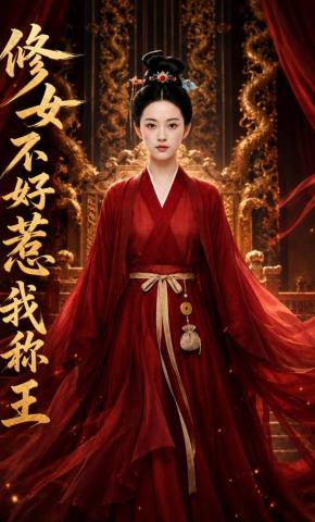 短剧《秀女不好惹：我称王》海报