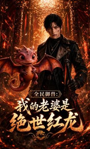 短剧《全民御兽：我的老婆是绝世红龙》海报