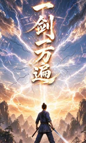 短剧《一剑一万遍》海报