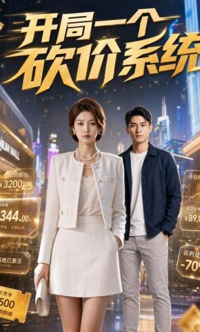 短剧《开局一个砍价系统》海报