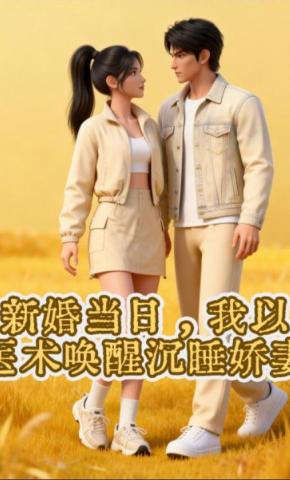短剧《新婚当日，我以医术唤醒沉睡娇妻》海报