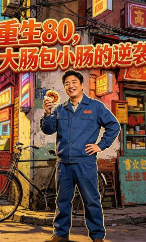 短剧《重生80，大肠包小肠的逆袭》海报