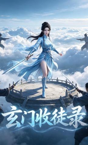 短剧《玄门收徒录》海报