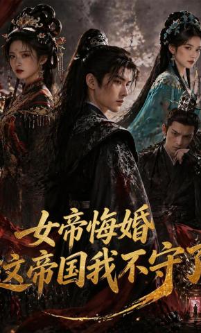 短剧《女帝悔婚，这帝国我不守了》海报