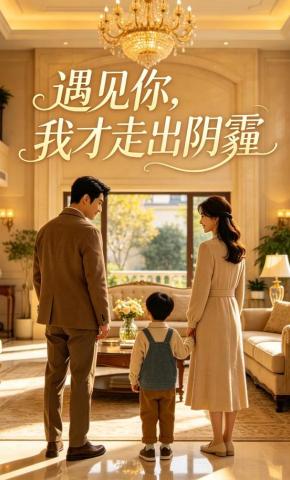短剧《遇见你，我才走出阴霾》海报
