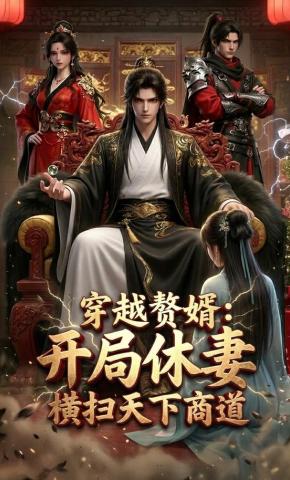 短剧《穿越赘婿：开局休妻，横扫天下商道》海报