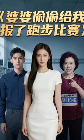 短剧《婆婆偷偷给我报了跑步比赛》海报