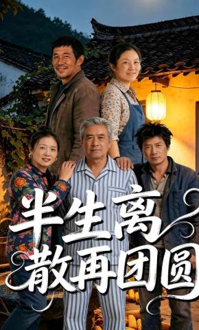 短剧《半生离散再团圆》海报