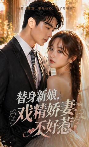 短剧《替身新娘，戏精娇妻不好惹》海报
