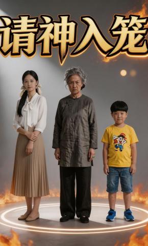 短剧《请神入笼》海报