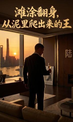 短剧《滩涂翻身，从泥里爬出来的王》海报