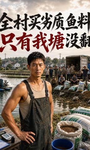 短剧《全村买劣质鱼料，只有我塘没翻》海报