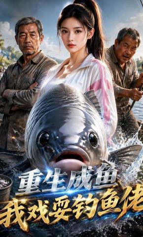 短剧《重生成鱼我戏耍钓鱼佬》海报