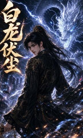 短剧《白龙伏尘》海报