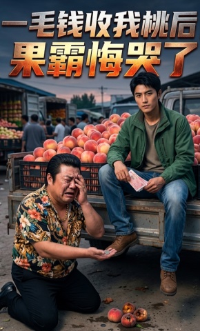 短剧《一毛钱收我桃后，果霸悔哭了》海报