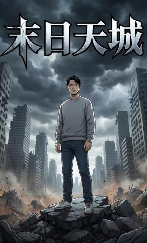 短剧《末日天城》海报