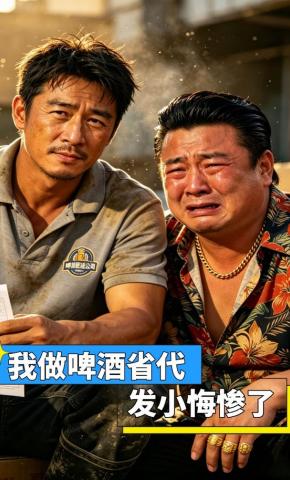 短剧《我做啤酒省代，发小悔惨了》海报